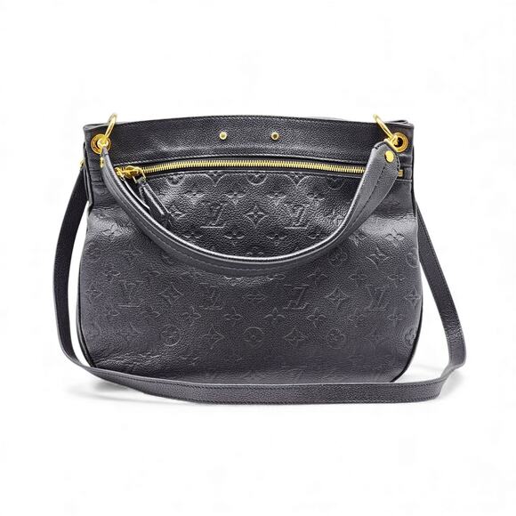 Louis Vuitton Spontini Noir Monogram Empreinte Leather Shoulder Bag - Preowned - Picture 9 of 9